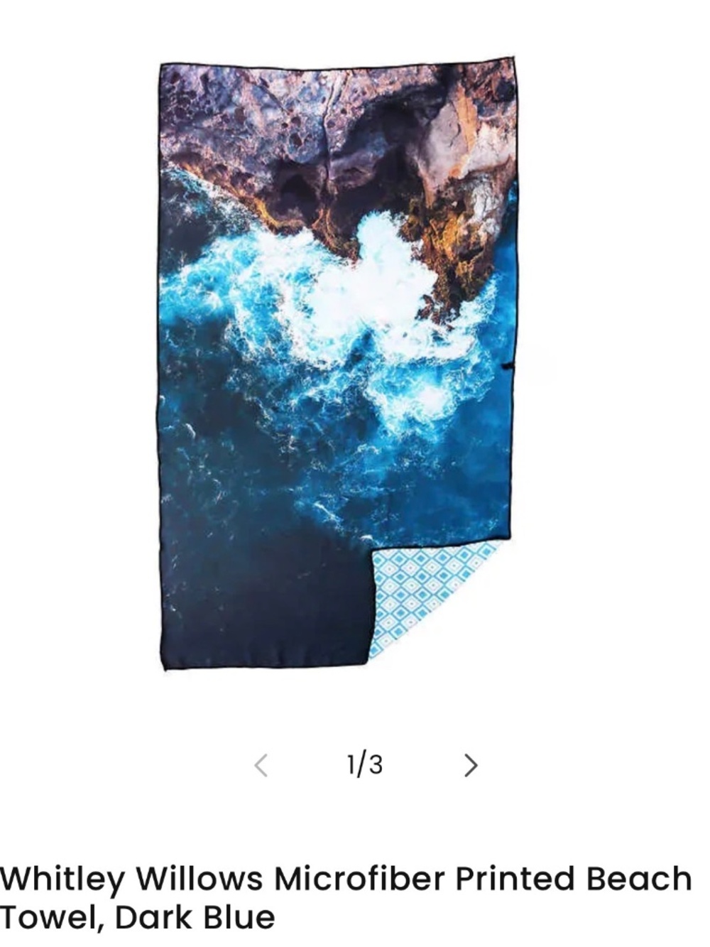 Whitley Willows Microfiber Beach Towel